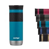 Contigo Byron 2.0 Isolierbecher, Edelstahl, Snapseal-Verschluss, Reise-Kaffeetasse, 100% auslaufsicher, 590 ml