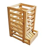 Kartoffelkiste Obstkiste Lebensmittelkiste Kiste aus Holz Holzkiste für Bälle Früchte Obst Futtermittel Unbehandelt Aufbewahrungskiste Allzweckkiste Lagerkiste